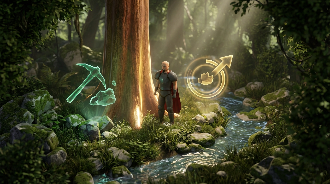 Efficient Resource Gathering and Skill Tracking