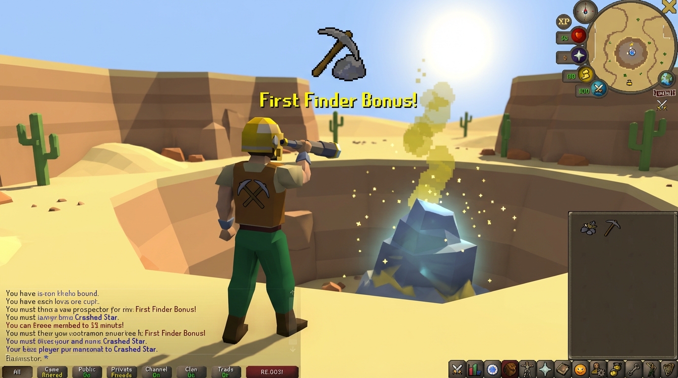 Collecting The First Finder Bonus And Spotting Landing Sites