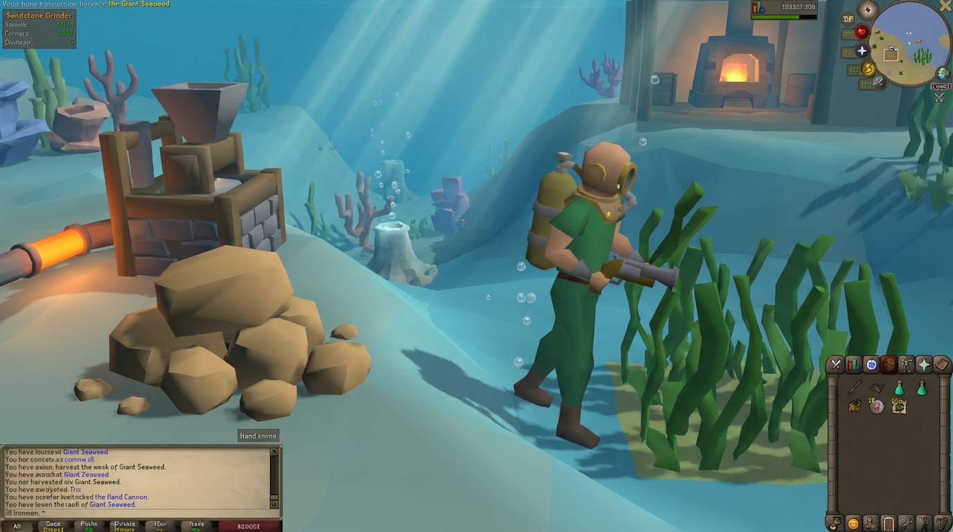 Farming Giant Seaweed And Sandstone For Glassblowing