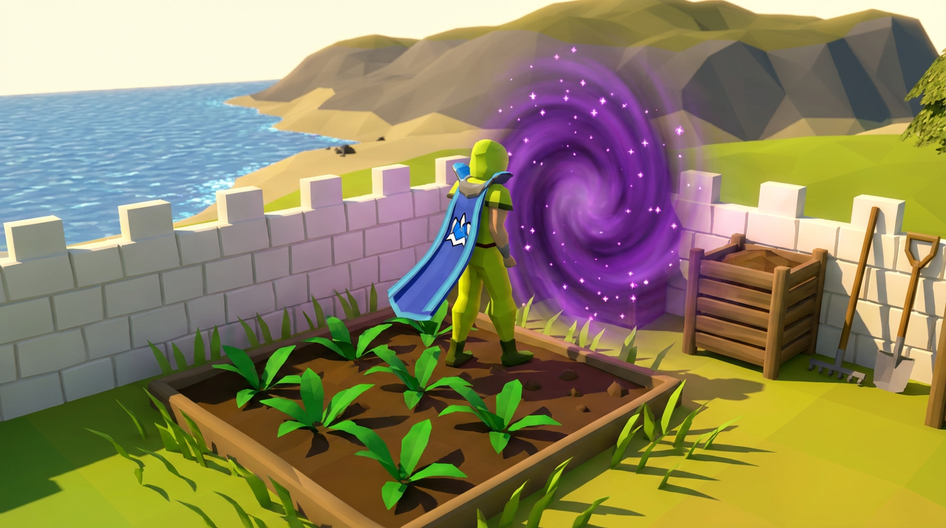 Fastest Teleports To Every Major Herb Patch