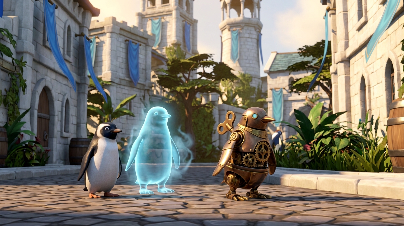 Identifying Different Penguin Types And Point Values