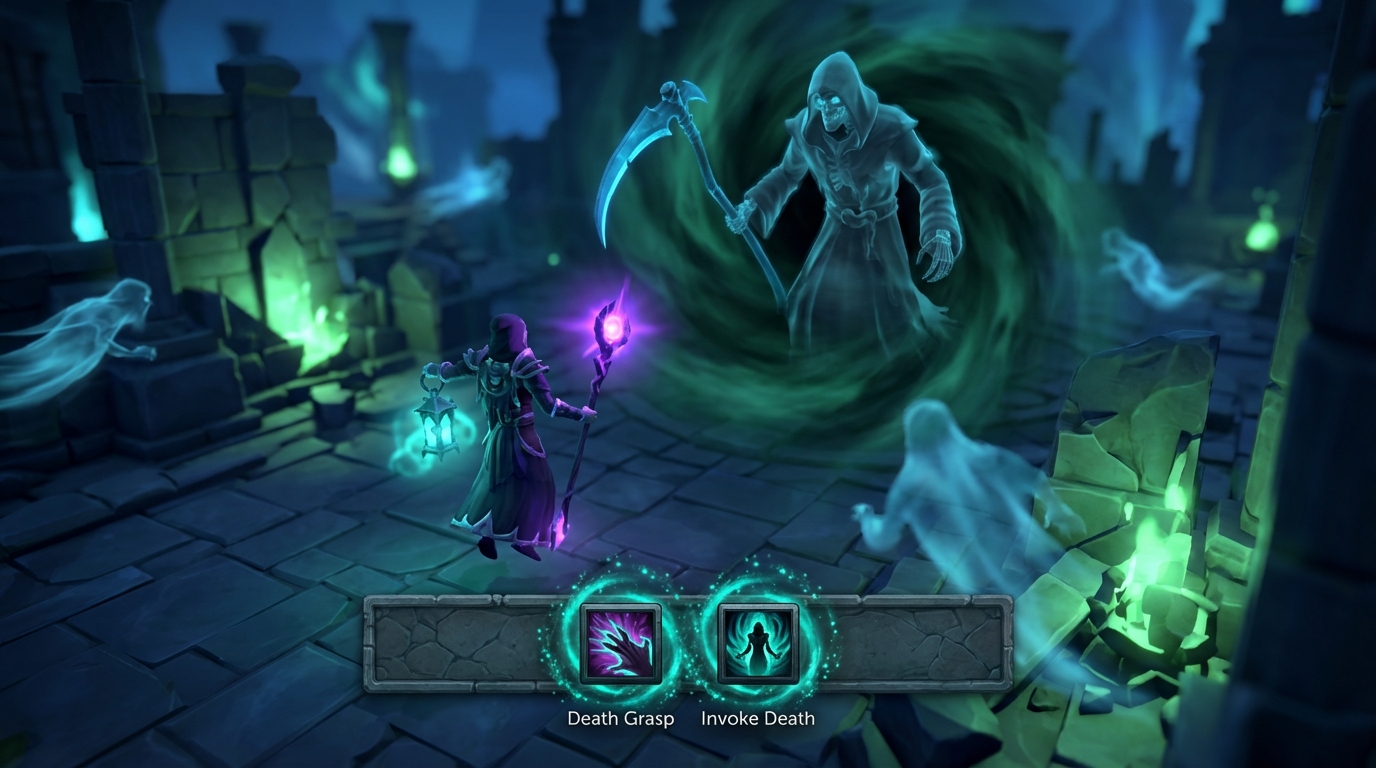 Manual Inputs For High Damage Necromancy Finishers