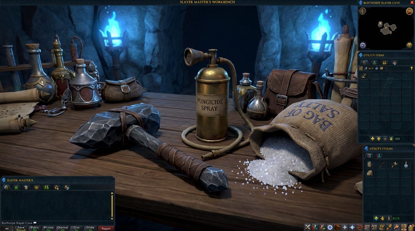 Slayer Equipment And Utility Finishing Tools