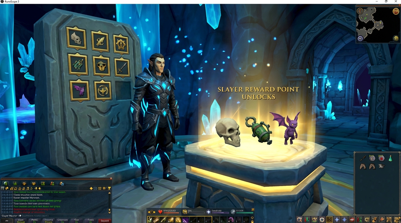 Unlocking Advanced Toolbelt Upages Through Slayer Reward Points