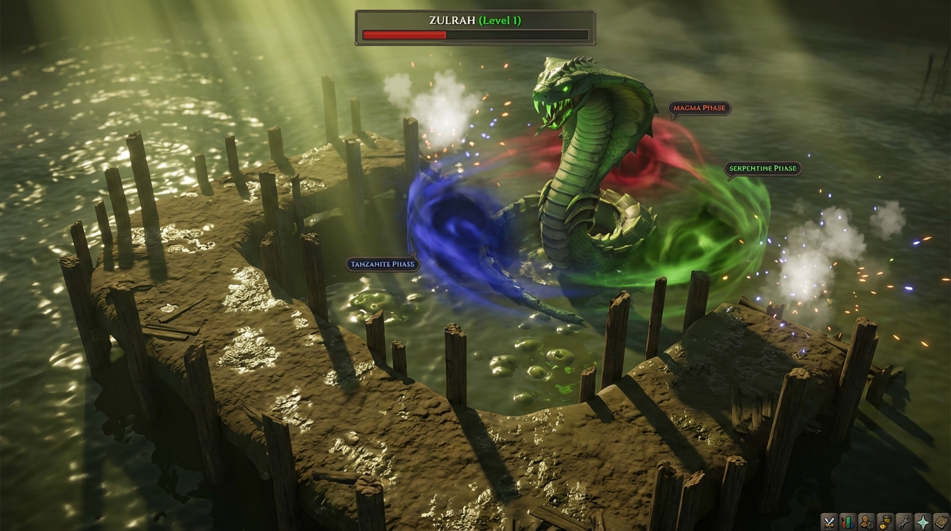 Decoding The Four Zulrah Rotations