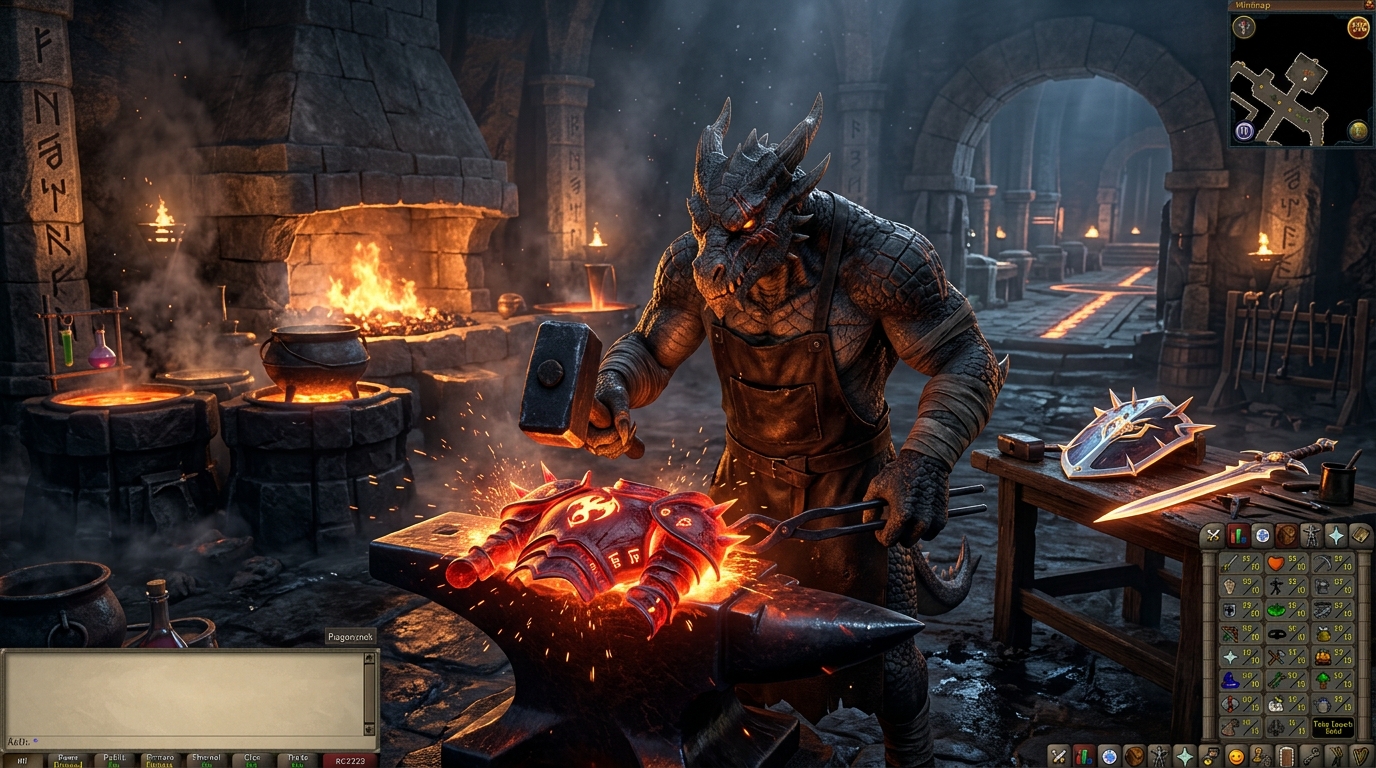 The Ancient Secrets Of OSRS Dragonkin Lore Legacy Of Orikalkum And Dragon Equipment