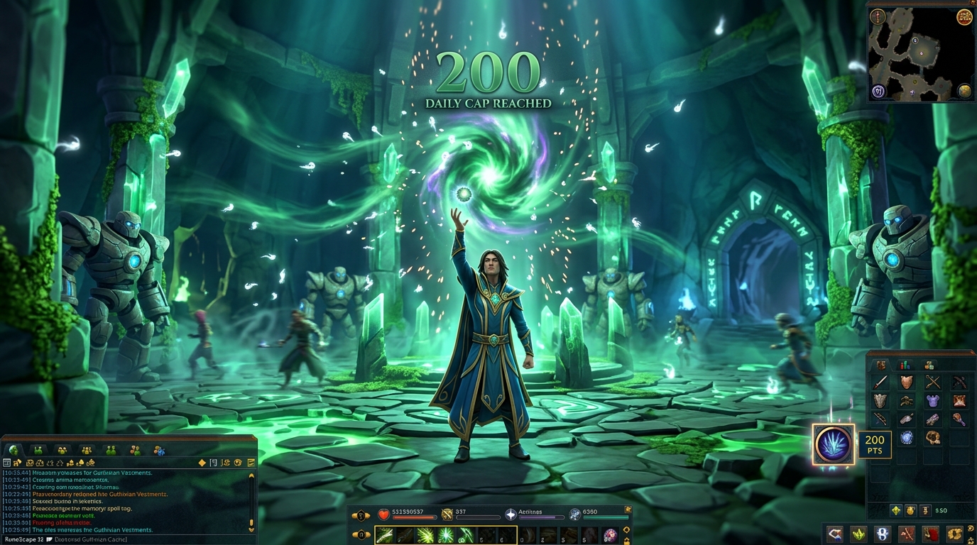 Reaching The Two Hundred Point Daily Cap