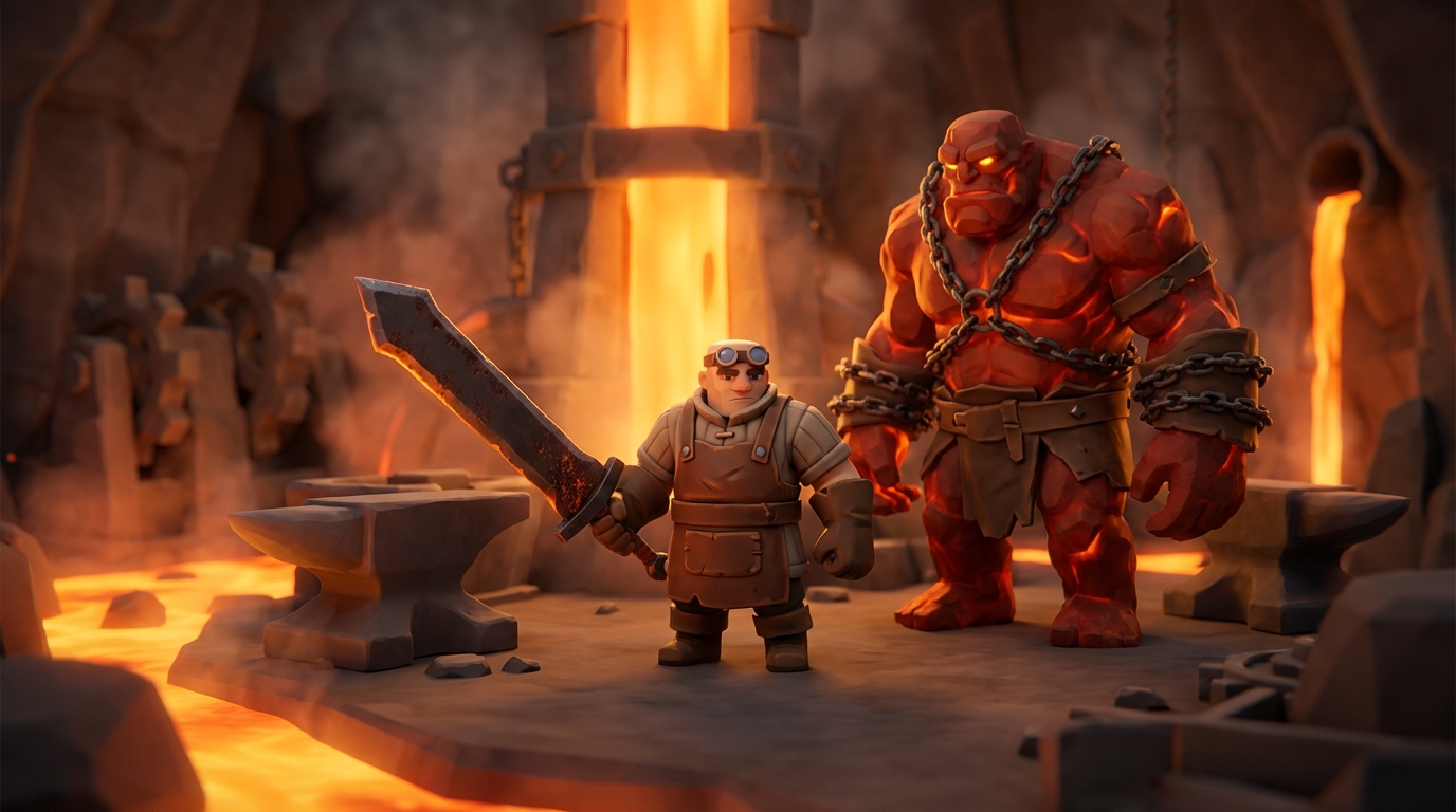 Unlocking The Smithing Outfit And Rewards