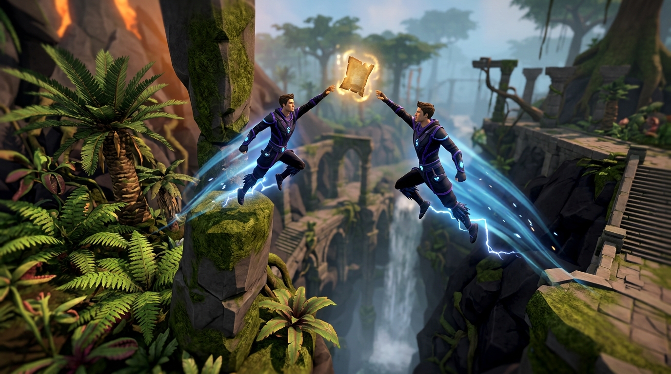 Master The Anachronia Agility Course For Double Surge Collecting Codex Pages For Double Surge