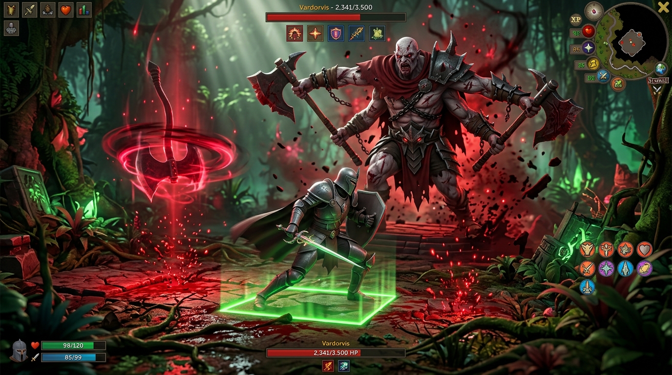 Conquer The Desert Treasure II Boss Mechanics