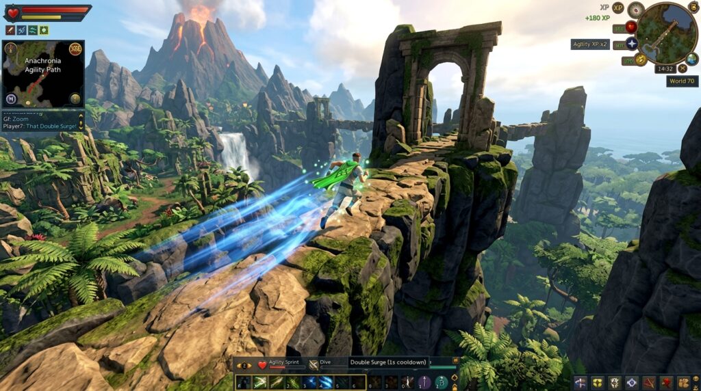 master the anachronia agility course for double su 1776157270310