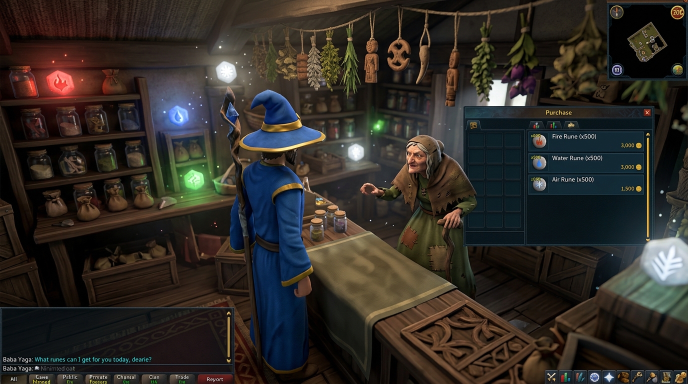 How To Make Millions Every Day With RuneScape 3 Shop Runs Profitable Rune Shop Locations For Magic Training And Resale