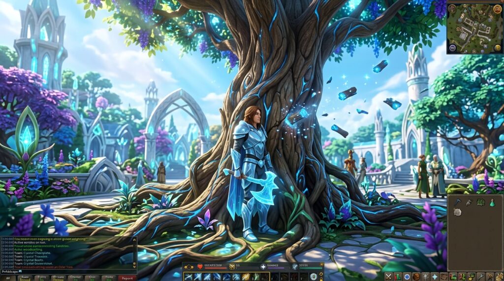 the ultimate guide to low effort woodcutting in rs 1776762078837