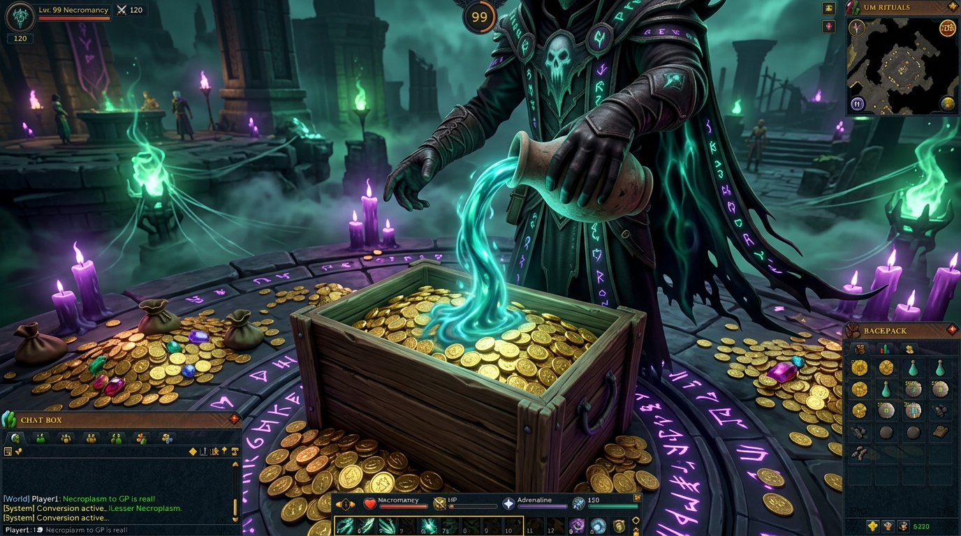 Turning Lesser Necroplasm Into Fast Cash