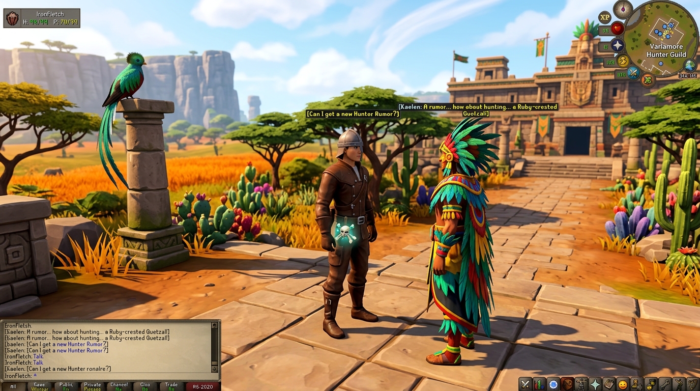 Varlamore Hunter Rumors For Early Prayer Gains