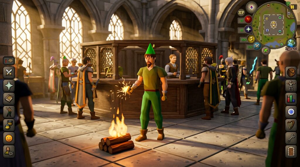 best bank standing skills for low effort gains in 1777626066506