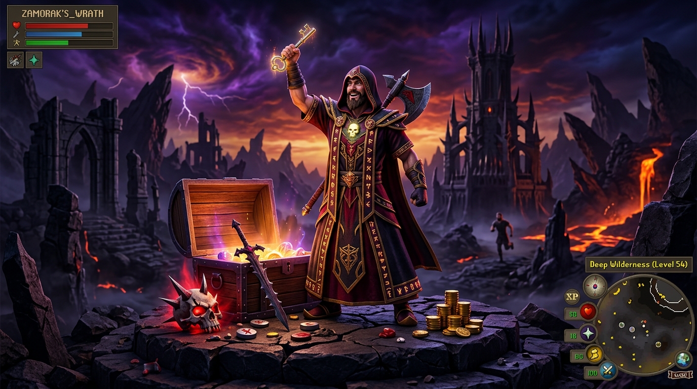 Rare Dagonhai Robes And Wildy Slayer Exclusives