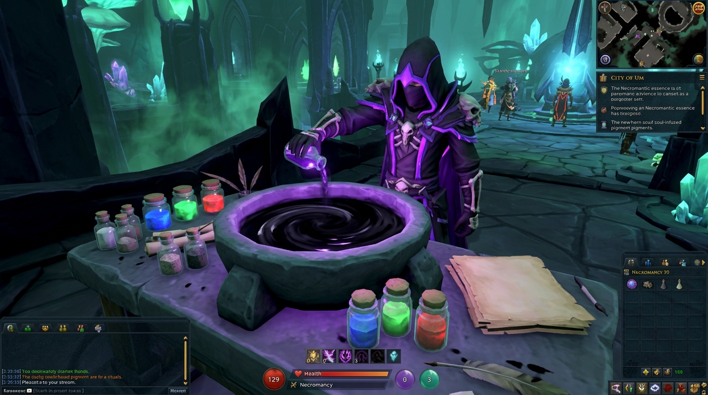 The Ultimate Guide To Crafting Ghostly Ink In RS3 Step By Step Process For Crafting Inks