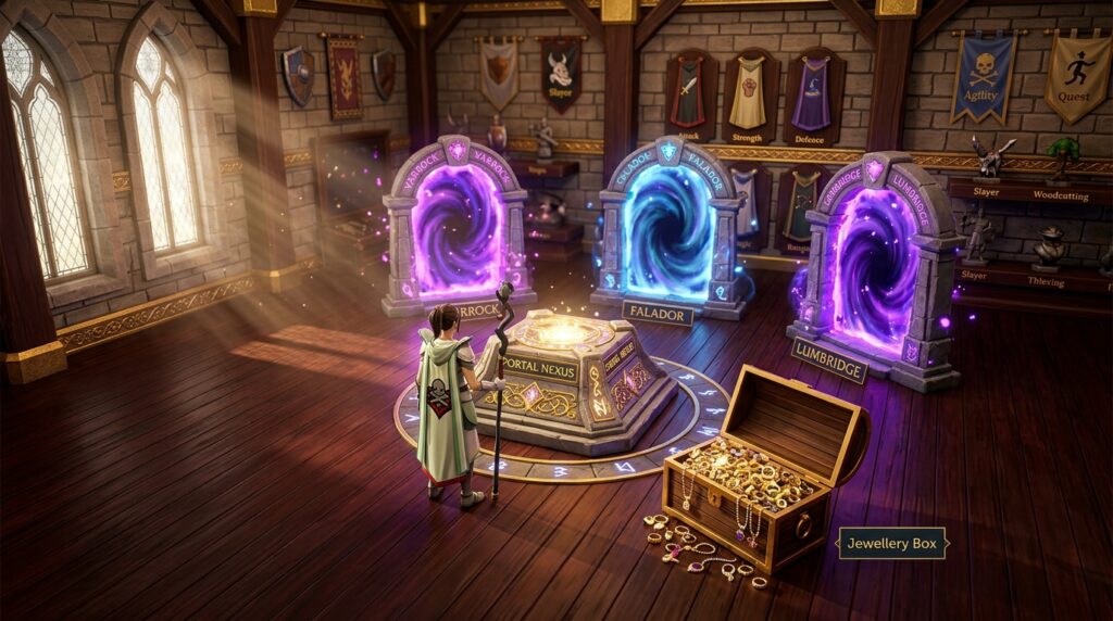 the best osrs house portal priorities for bossing 1779008468934