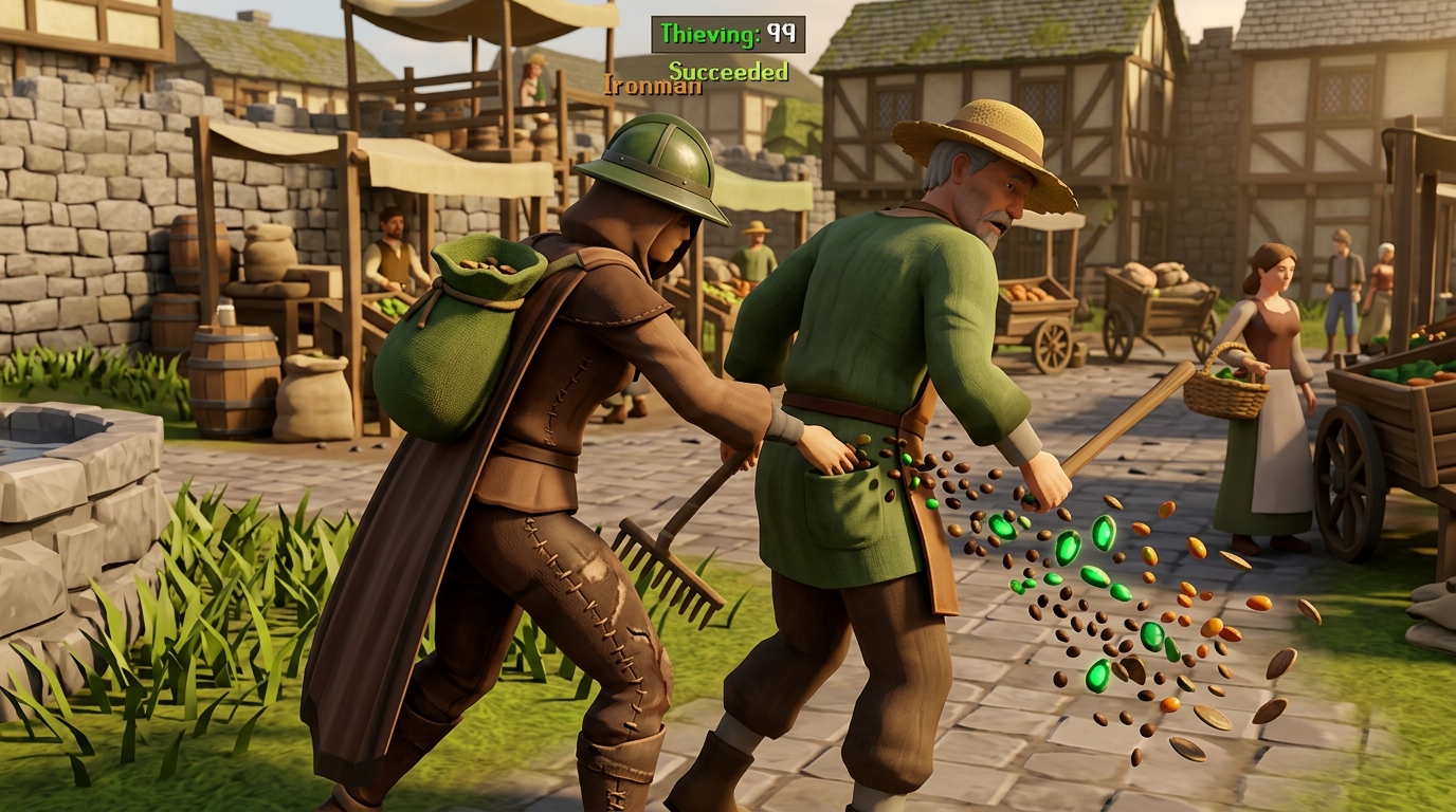 The Best Ways To Get Herb Seeds On Your OSRS Ironman Thieving Master Farmers For Bulk Seeds