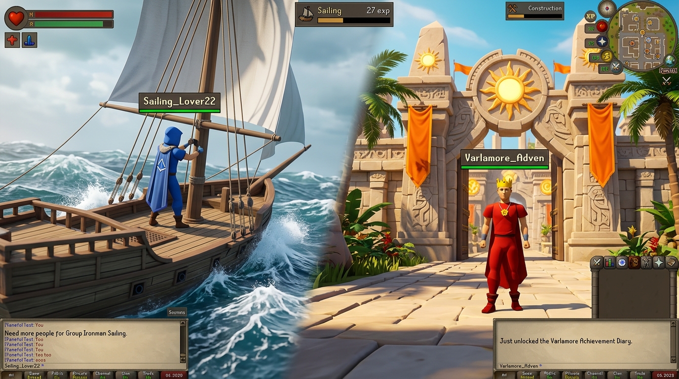 Choosing Your Path Between Ironman And Main Accounts In OSRS Impact Of Varlamore And Sailing On Account Choice