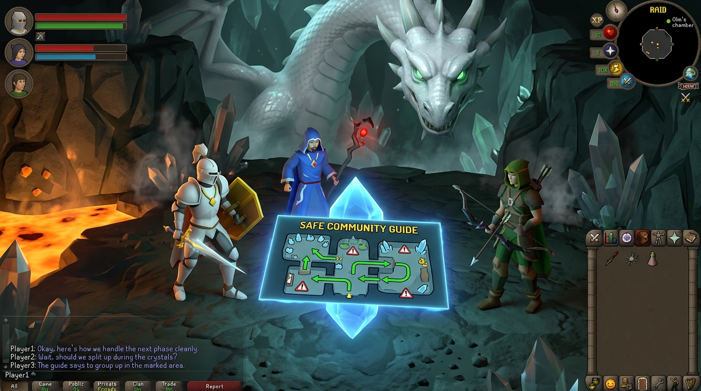 Learning The Raids Through Safe Community Guides