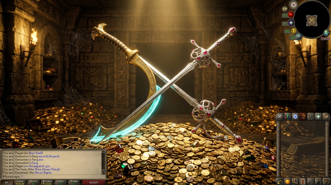Osmumtens Fang Vs Ghrazi Rapier: Choosing The Best Stab Weapon For Your Gear Setup Analyzing The Market Price And Overall Value