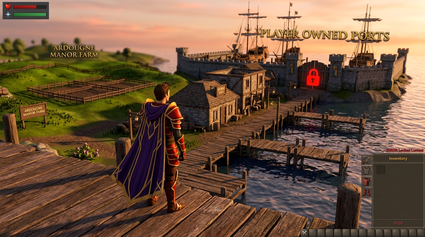 Delaying Player Owned Ports And Farms