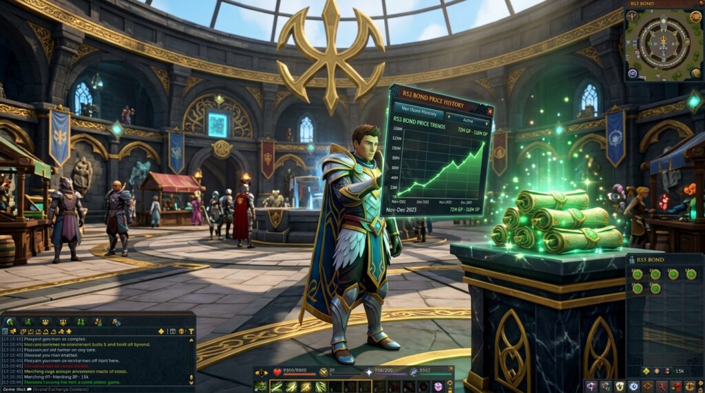 how to master rs3 bond price trends for cheaper me 1782896462803