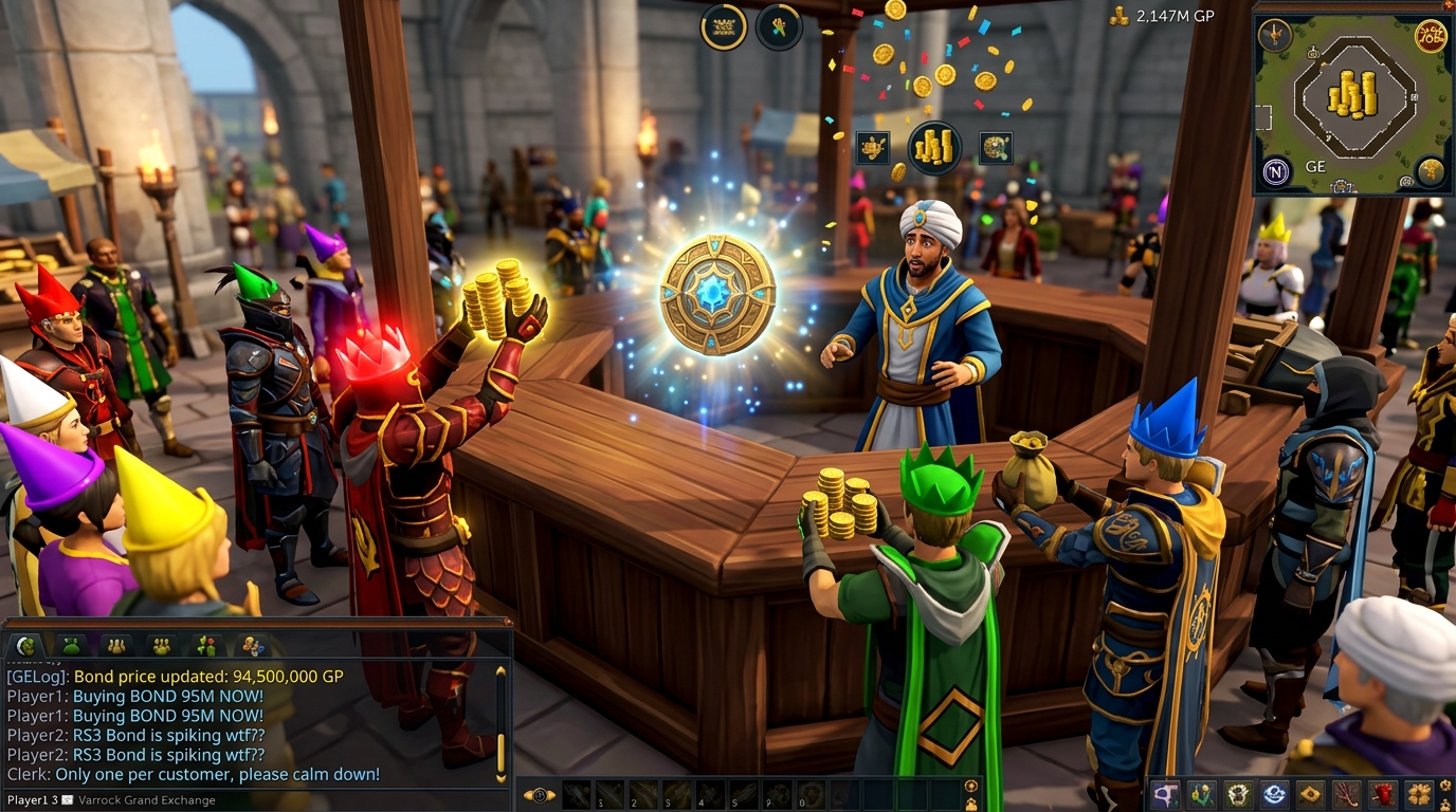 How To Master RS3 Bond Price Trends For Cheaper Membership Real World Price Hikes Versus In Game Demand
