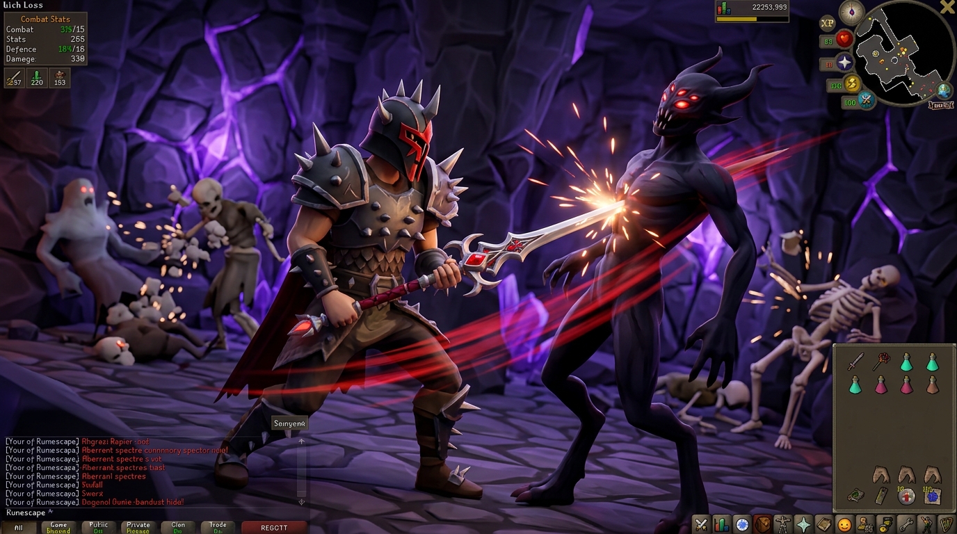 Why the Ghrazi Rapier Dominates Low Defence Slayer