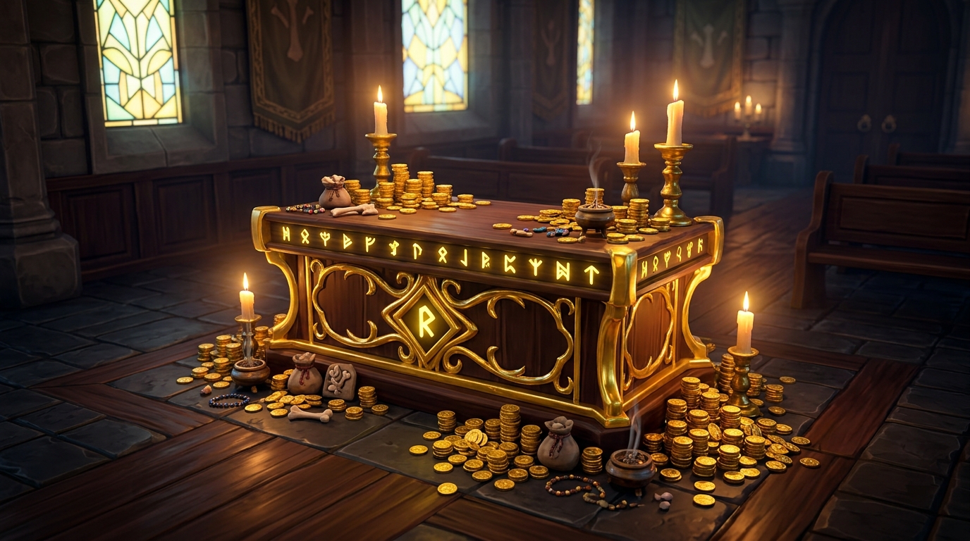 Gilded Altar Training Cost