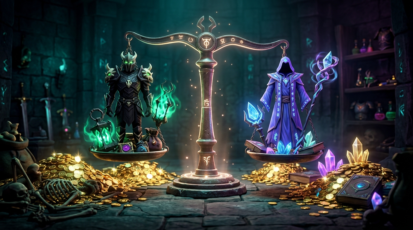 Necromancy And Magic Gear Costs
