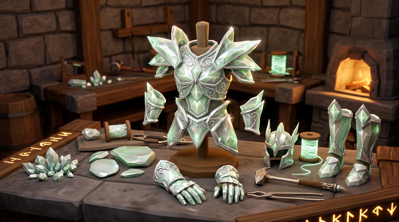 OSRS Crystal Armour Material Cost